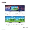 CLUB3D CSV-1562 USB-C 3.2 Gen1 Universāla Triple 4K30Hz Dokošanas stacija ar DisplayLink