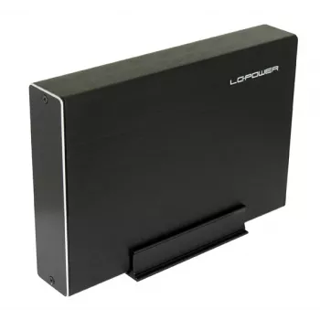 HDD korpuss LC-Power LC-35U3-Becrux-C1 Melns 3.5 collu