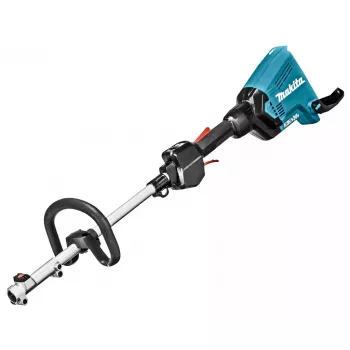 Bezvadu zāles pļāvējs Makita DUX60Z, bezsuku motors, 18V Li‑Ion, asmens un neilona auklas galva, U‑veida rokturis, 4,1 kg