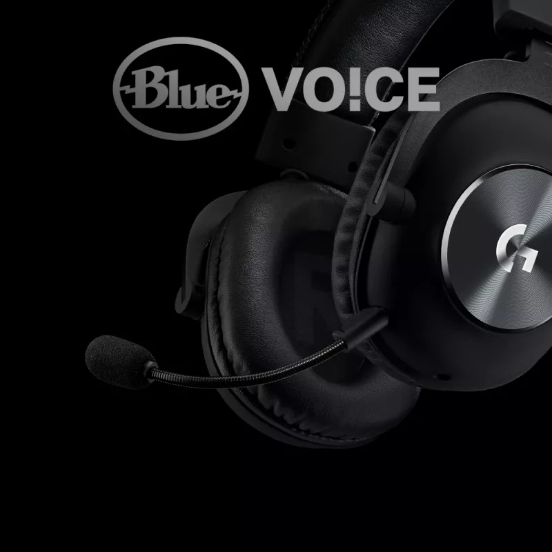LOGITECH G Pro X Gaming-aussieres - 3.5mm - Melna