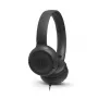 JBL Tune 500 BLACK, Vadu, 20–20000 Hz, Zvani/Mūzika, 148 g, Austiņas, Melns