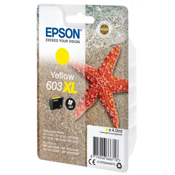 Epson C13T03A44010 oriģinālā dzeltenā tintes kārtridžs 603XL XL (High Yield) 1 gab.