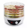 Pārtikas žāvētājs ESPERANZA EKD002 – 5 paplātes, 250 W, regulējams termostats, max 75°C, caurspīdīgi balts
