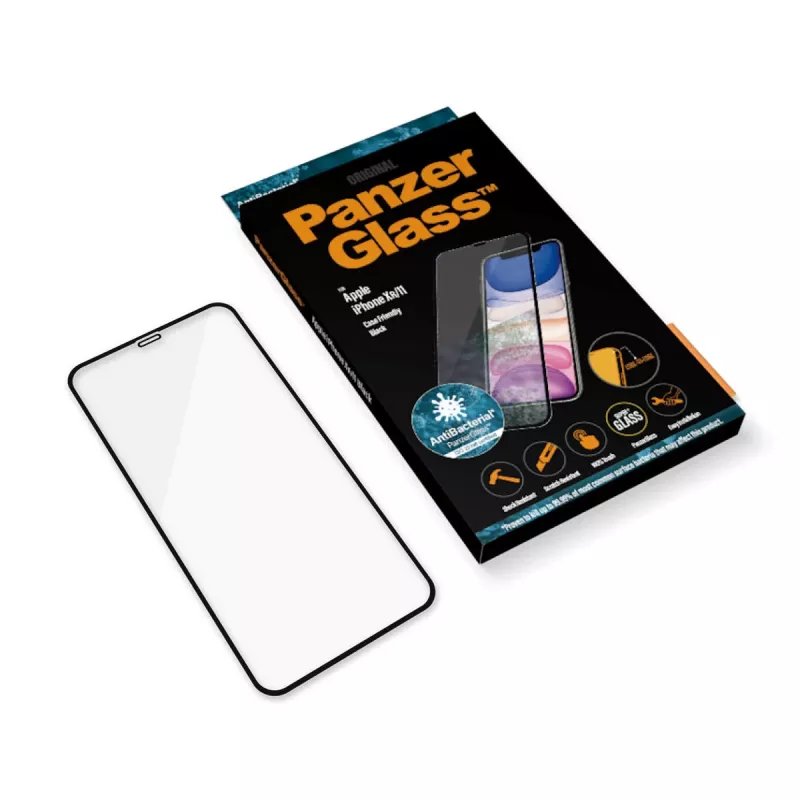 PanzerGlass Apple iPhone 11 XR ekrāna aizsargs, no malas līdz malai