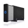 ICY BOX IB-377U3 HDD korpuss Melns 3.5 collu