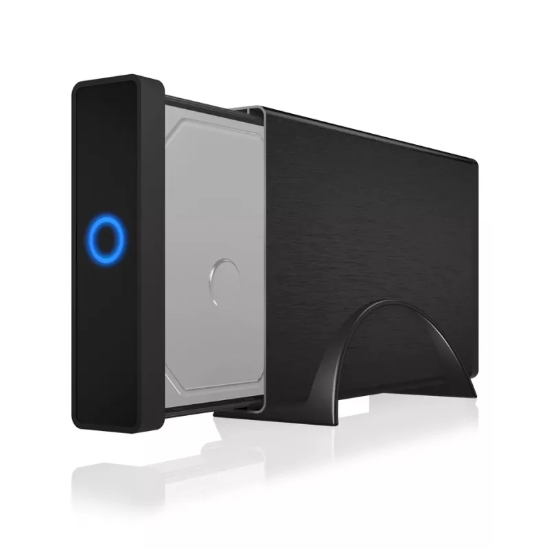 ICY BOX IB-377U3 HDD korpuss Melns 3.5 collu