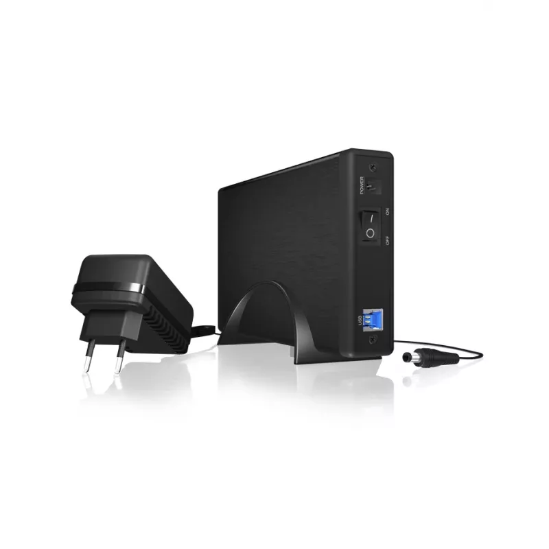 ICY BOX IB-377U3 HDD korpuss Melns 3.5 collu