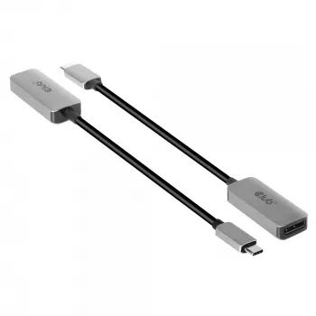 CLUB3D USB Type C uz DisplayPort 1.4 8K60Hz HBR3 aktīvais adapteris CAC-1567