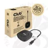CLUB3D USB Type-C 3.2 Gen 1 MST Hub DisplayPort 1.4 trīs monitoru