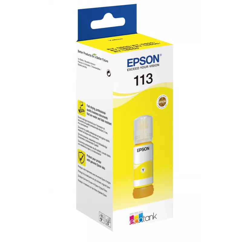 Epson Ink C13T06B440 113 Dzeltenā kasetne