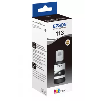 Epson Ink C13T06B140 113 Melna tintes pudele EcoTank