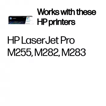 HP 207A Cyan Original LaserJet Tonera kasetne, 1250 lapas, Ciāna, 1 gab.