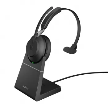 Jabra Evolve2 65 USB-A Melns MS Chrg statīvs Mono