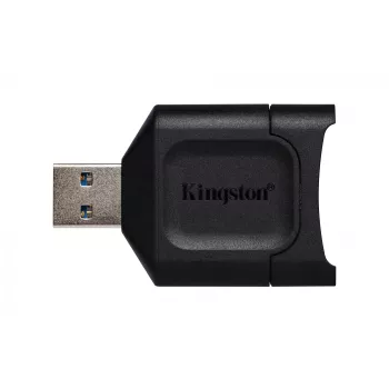 Kingston Technology MobileLite Plus SD karšu lasītājs USB 3.2 Gen 1 Type-A Melns