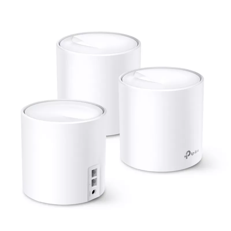 TP-Link Deco X60 AX3000 visas mājas Wi-Fi 6 tīkla sistēma, 3 komplektā