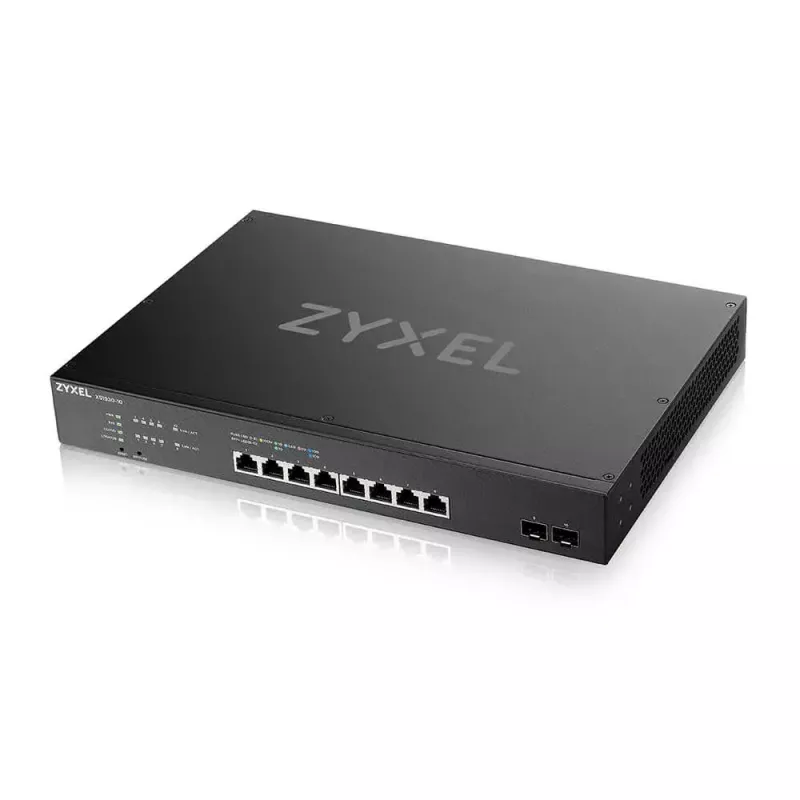 Zyxel XS1930-10-ZZ0101F tīkla slēdzis pārvaldīts L3 10G Ethernet (100/1000/10000) Melns
