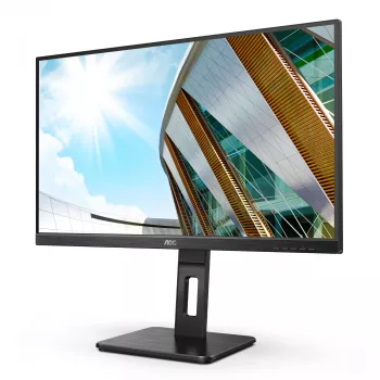 AOC P2 27P2Q 27 collu Full HD IPS monitors, melns