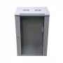 Extralink Rackmontējamais skapis 15U 600x600 Pelēks Sienas stiprināms