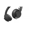Logitech Zone Wireless MS 981-000854 bezvadu Bluetooth austiņas ar mikrofonu, uzliekamās, aktīva trokšņu slāpēšana, Qi uzlāde, Microsoft Teams, grafīta