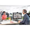Logitech Zone Wireless MS 981-000854 bezvadu Bluetooth austiņas ar mikrofonu, uzliekamās, aktīva trokšņu slāpēšana, Qi uzlāde, Microsoft Teams, grafīta