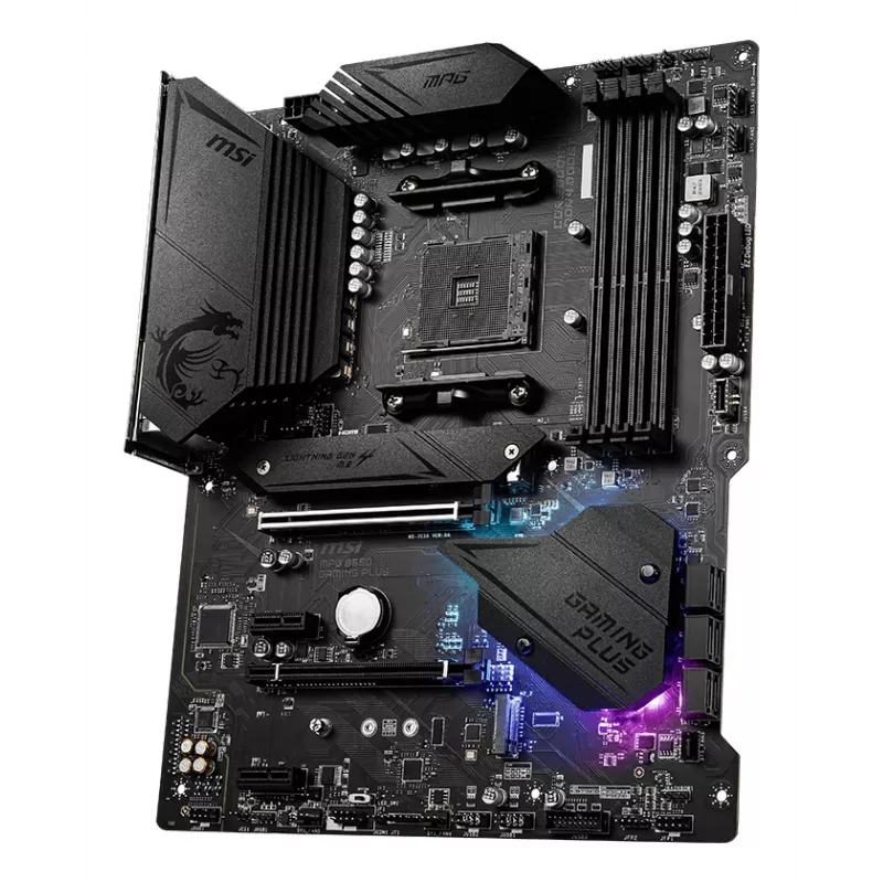 Mātesplate MSI MPG B550 Gaming Plus AMD B550 Socket AM4 ATX