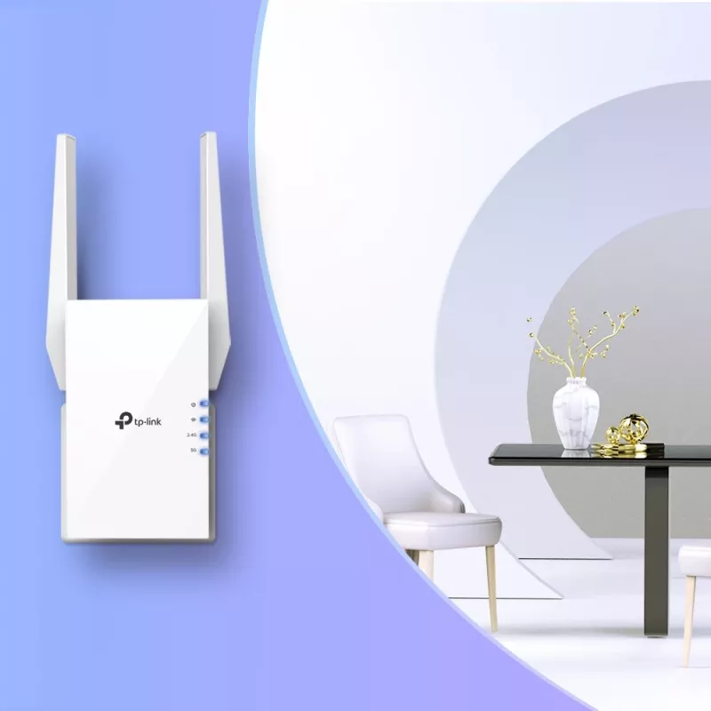 TP-Link RE505X Wi-Fi 6 diapazona paplašinātājs