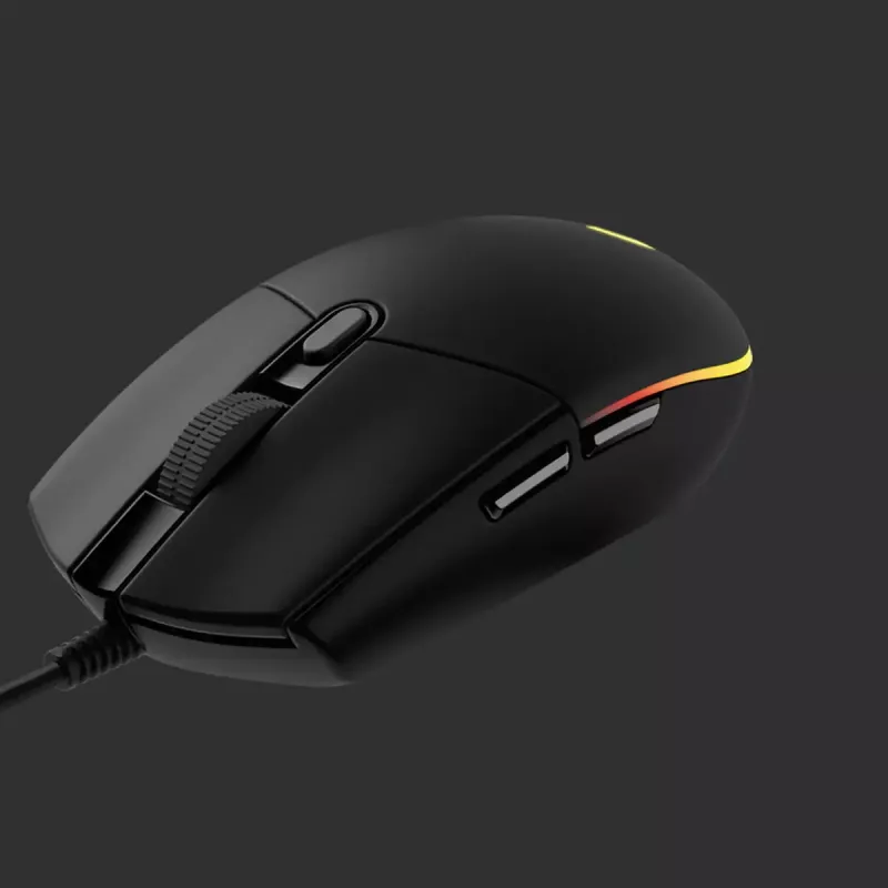 LOGITECH G203 Lightsync Gaming Mouse USB Melns