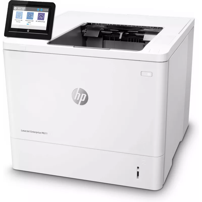 HP LaserJet Enterprise M611dn, lāzerprinteris, 1200 x 1200 DPI, A4, 61 lpp/min, dupleksā druka, tīkls