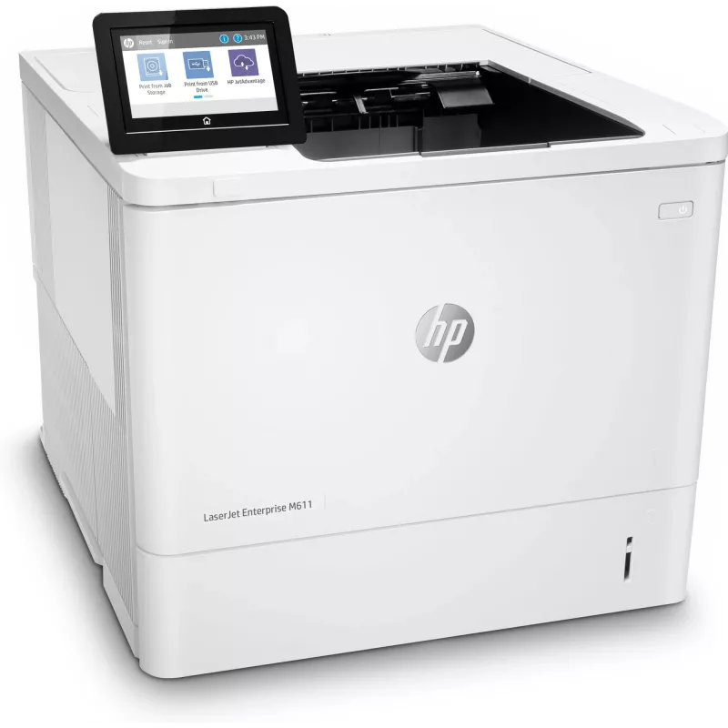 HP LaserJet Enterprise M611dn, lāzerprinteris, 1200 x 1200 DPI, A4, 61 lpp/min, dupleksā druka, tīkls