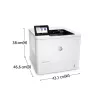 HP LaserJet Enterprise M611dn, lāzerprinteris, 1200 x 1200 DPI, A4, 61 lpp/min, dupleksā druka, tīkls