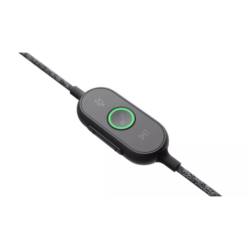 LOGITECH Zone Wired - USB-C / USB-A - Austiņas ar mikrofonu - UC Zone - Melna