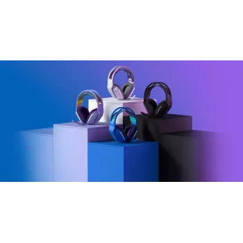LOGITECH G733 Lightspeed bezvadu RGB spēļu austiņas baltā krāsā