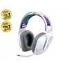 LOGITECH G733 Lightspeed bezvadu RGB spēļu austiņas baltā krāsā