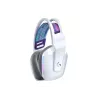 LOGITECH G733 Lightspeed bezvadu RGB spēļu austiņas baltā krāsā