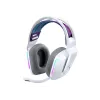 LOGITECH G733 Lightspeed bezvadu RGB spēļu austiņas baltā krāsā