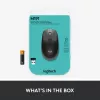 LOGITECH M190 Liela izmēra bezvadu pele Charcoal