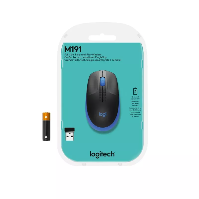 Pele Logitech M190 Wireless USB
