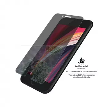PanzerGlass ® Privātuma ekrāna aizsargs iPhone SE (2020/2022) | 8 | 7 | 6 | 6s | Standarta piegriezums