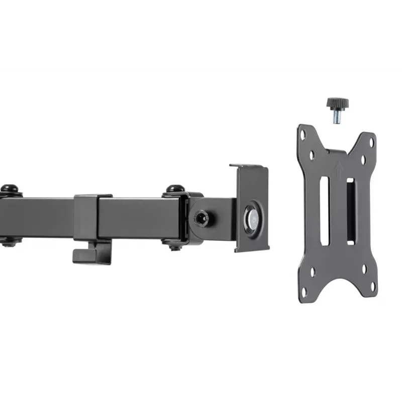 DIGITUS Universāls viena monitora skavas stiprinājums 17-32 collām 8 kg (maks.) Melns