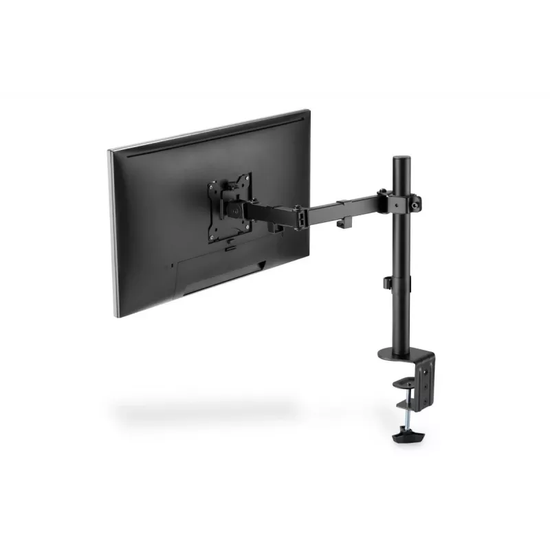 DIGITUS Universāls viena monitora skavas stiprinājums 17-32 collām 8 kg (maks.) Melns
