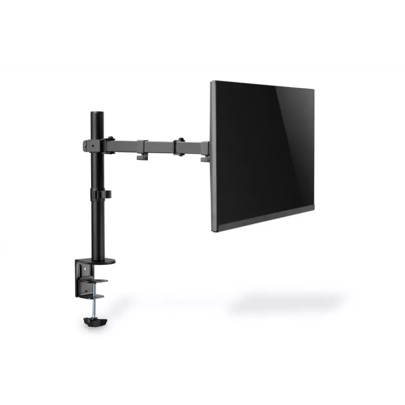 DIGITUS Universāls viena monitora skavas stiprinājums 17-32 collām 8 kg (maks.) Melns