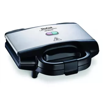 Sviestmaižu gatavotājs Tefal SM1572, 700 W, cepšanas plāksnes 230 x 130 mm, nerūsējošais tērauds/melns