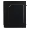 Akyga AK36BK Micro ATX datora korpuss, Micro ATX / Flex ATX / Mini ITX, USB 3.0 + USB 2.0, bez barošanas bloka, melns