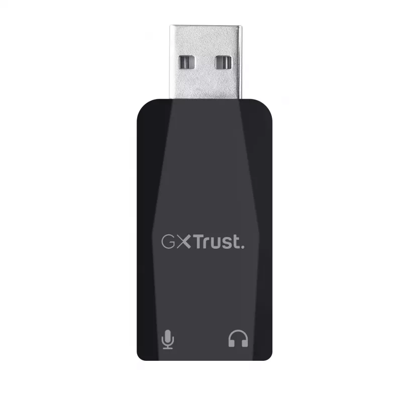 Trust GXT 212 Black, Red USB mikrofons ar statīvu