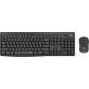 Logitech MK295 klusais bezvadu komplekts tastatūra pele RF bezvadu QWERTY US International Melns