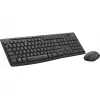 Logitech MK295 klusais bezvadu komplekts tastatūra pele RF bezvadu QWERTY US International Melns