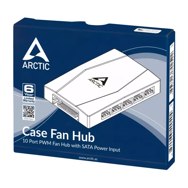 Ventilatoru sadalītājs ARCTIC ACFAN00175A 10 Portu PWM ar SATA barošanu