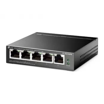 TP-Link TL-SG105PE 5 portu Gigabit Easy Smart PoE slēdzis ar 4 PoE+ portiem