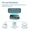 TP-Link TL-SG105PE 5 portu Gigabit Easy Smart PoE slēdzis ar 4 PoE+ portiem