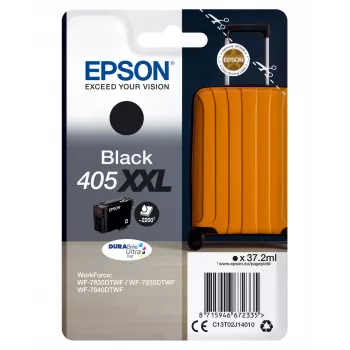 Epson 405XXL DURABrite Ultra Tinte — oriģināla, īpaši augstas ražības, melna, 1 gab.